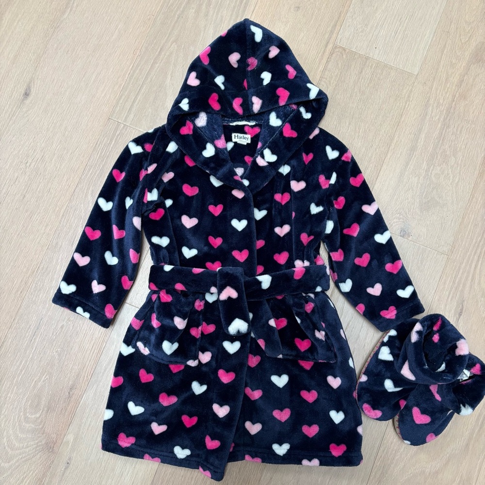 Hatley Robe and Matching Slippers